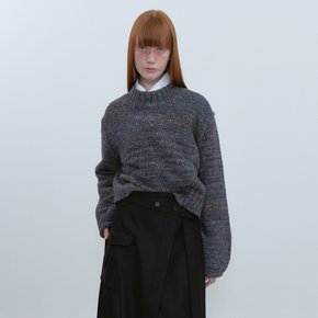 Amanda Multi Yarn Pull-over Knit_Gray