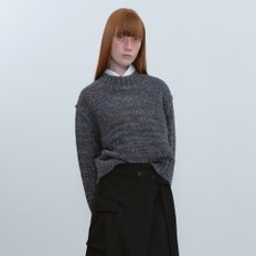 Amanda Multi Yarn Pull-over Knit_Gray