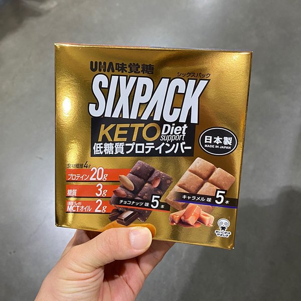 UHA미각당 SIXPACK KETO 저탄질 프로테인바 400g