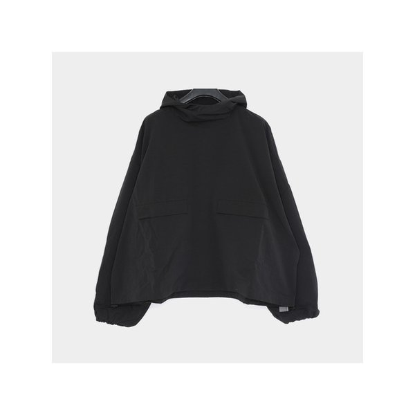 24FW 에센셜 밀리터리 풀오버 오버핏 나일론 후드 아노락 남성 자켓 202BT244780F