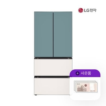 LG 오브제 김치톡톡 491L 민트베이지 Z492GTB17ES 월90000원 5년약정