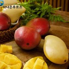 더나은후르츠 백화점 식품관 직수입 태국망고 3입+애플망고 3입 혼합 실속 2.1kg 내외
