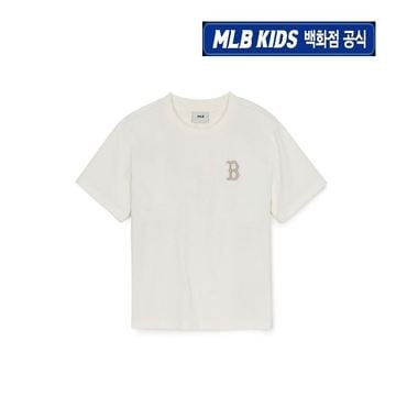 MLB키즈 (백화점공식)25SS 베이직 스몰로고 티셔츠 7ATSB0453-43CRS