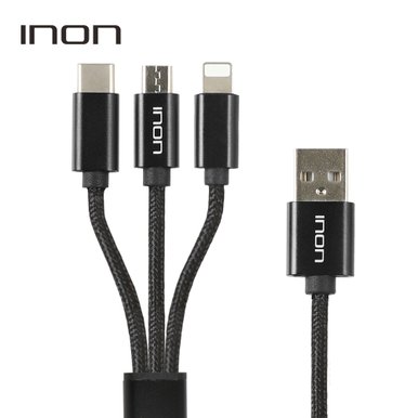 INON 3in1 멀티 충전 케이블 1.0m IN-MCA101