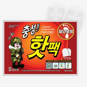 붙이는 발핫팩 20g(2입) 50매 파스형