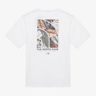 노스페이스 [노스페이스 공식] NT7UR52A 남성 에버그린 반팔 라운드티 2_WHITE