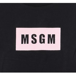 오늘출발 26SS MSGM 키즈 로고 반팔 티셔츠 S6MSJUTH005 110/88-K