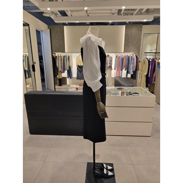 [파주점] 셔츠 배색 버튼 H라인 원피스 JR5A0OP472