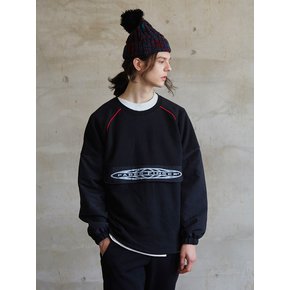 Front Cover Raglan Sweatshirt_Black