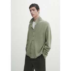 4456168 Massimo Dutti Cardigan - light green