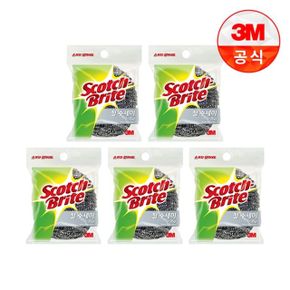 3M철수세미 35g 1입(찌든때세척용) 5개세트