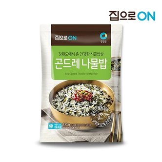  집으로ON 곤드레나물밥 230g x 12입(4입 x 3개)