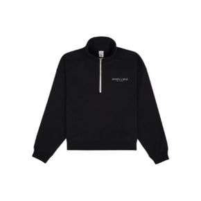 SPORTYRICH CALIFORNIA Quarter Zip - BLACKwhite (QZ841) (캘리포니아 쿼터 짚)