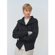 TFW WOOL TURTLENECK CABLE CARDIGAN_3COLORS