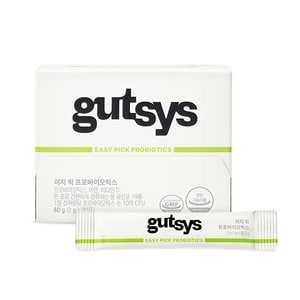 대상웰라이프 gutsys 것시스 이지 픽 프로바이오틱스 (2 gx30포) /30일분