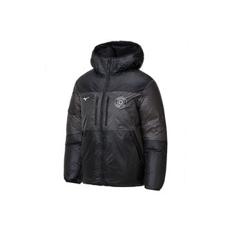 미즈노 역시즌 32MNWJ0209 남여공용 니벨크랙 캐주얼 미드 다운 자켓 PERTEX MID DOWN JACKET 블랙 패딩