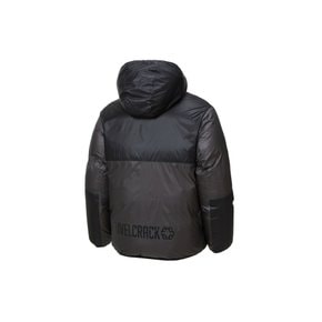 역시즌 32MNWJ0209 남여공용 니벨크랙 캐주얼 미드 다운 자켓 PERTEX MID DOWN JACKET 블랙 패딩