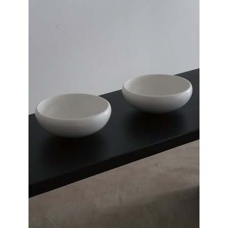 Oii White simple bowl (L size)