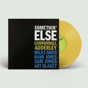 [LP]Cannonball Adderley - Somethin` Else (140Gram) (Yellow Vinyl) [Lp] / 캐논볼 애덜리 - 썸씽 엘스 (140그램) (옐로우 컬러반) [Lp]