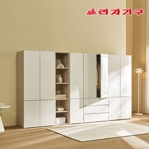 클라브 3단서랍형 옷걸이 수납 비스포크 옷장 800