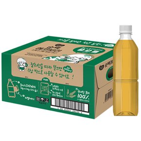 동원 순백 에코 보리차 무라벨 350ml 24입