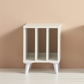 마우린 화이트 3칸 협탁