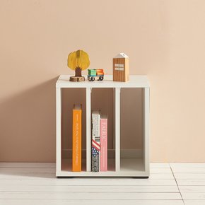 마우린 화이트 3칸 협탁