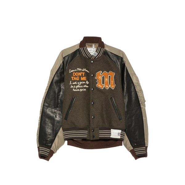 확대된 대표 미하라 야스히로 남성 봄버 자켓 FW26 A17BL062 KHAKI