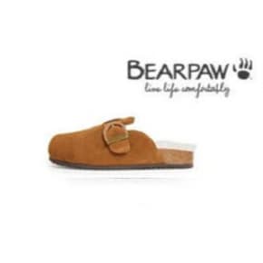 BEARPAW(베어파우) HILDA 여성 소가죽 양털 슬리퍼 (1891053OD-W)