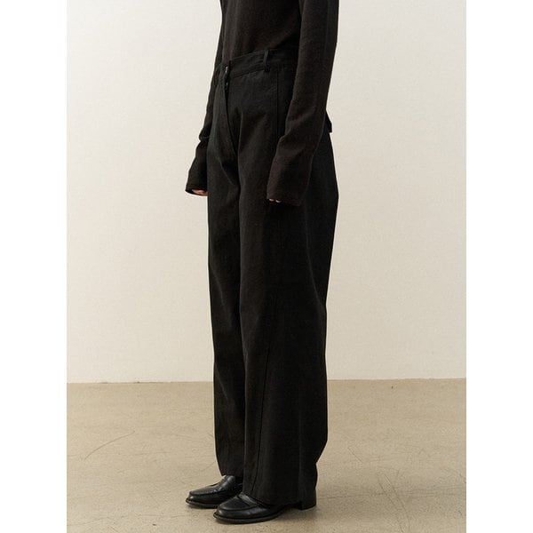 Hamel Cotton Pants (Black)