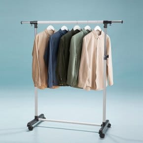 이동식 일자형 815행거 옷걸이행거 폭95cm