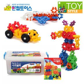 해피 미니사각블럭 220PCS[33914111]