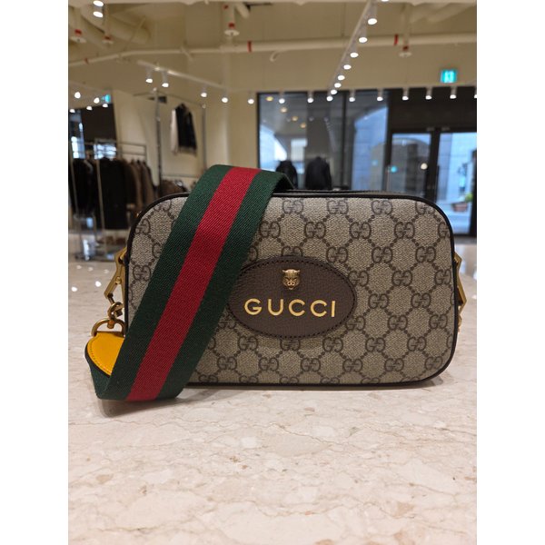 [부산점] 남성 네오 빈티지 GG 수프림 캔버스 메신저백 476466-K9GVT-8856