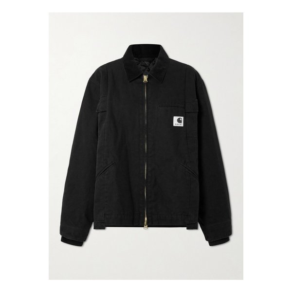 칼하트 윕 덕 오버사이즈 코듀로이 트리밍 아플리케 코튼 캔버스 재킷 46376663162867835