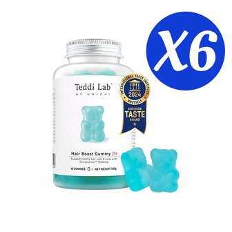  유니치 헤어부스트 구미 플러스 60구미X6개