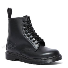 NA 스무스 모노 14353001 DR. MARTENS 1460 MONO SMOOTH LEATHER LACE UP BOOTS