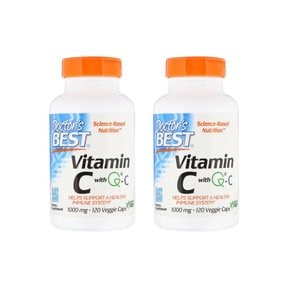 닥터스 베스트 비타민C Q-C 함유 비타민 C 1000mg 120베지캡슐 X 2통