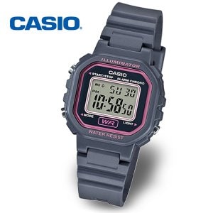 카시오 [정품] CASIO 카시오 여성 아동 전자 어린이손목시계 LA-20WH-8A