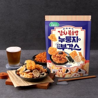 썬넛트 빠삭칩누룽지&부각스(김치볶음밥맛)220gX3봉/부각,누룽지,원물간식,빠삭칩,칩
