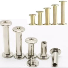  암수 나사 가구 앨범 포토북 파일 펀칭북 제작 고정 볼트 너트