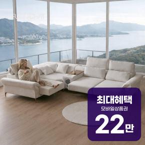 몬스터 6인용 코너형 모션 무빙 리클라이너 패브릭 소파 + 우퍼 렌탈 60개월 월 81800원