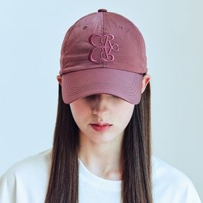 RWL REC NYLON BALL CAP [BURGUNDY]