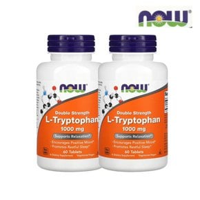 L-Tryptophan 세로토닌 1000mg 60정 2팩