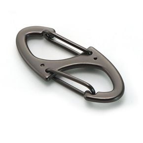 미니 가방 악세사리 S형 카라비너 고리 건그레이 41mm 원형카라비너