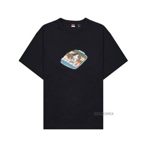 [난가] SS25 남성 에코 하이브리드 티셔츠 N2500 1M020 Z BLK _EMT