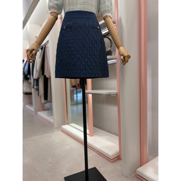 [여주점] 81%할인 여성 링클 자가드 미니 스커트(ITM2WSK790)