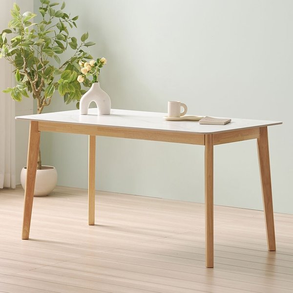 쉐리 원목식탁 세라믹 4인용 식탁 1400