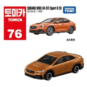 타카라토미 토미카 76 스바루 WRX S4 STI 스포츠 R EX