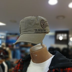 (공용)   빈티지  와펜장식  자수  군모  JR2GCU523KH_BP