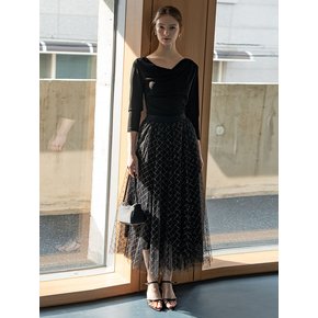 BLACK SWAN SHA BANDING SKIRT